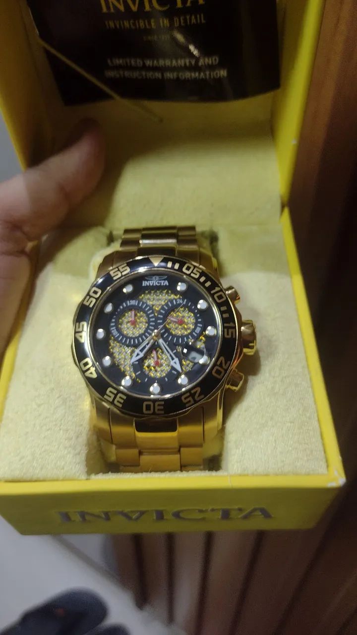 INVICTA ORIGINAL NOVOS E SEMINOVOS ( A PARTIR DE 650 REAIS ) - Foto 2