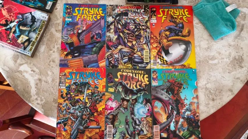 HQs Codinome: Stryke Force (1, 2, 3, 4, 5 e 7)