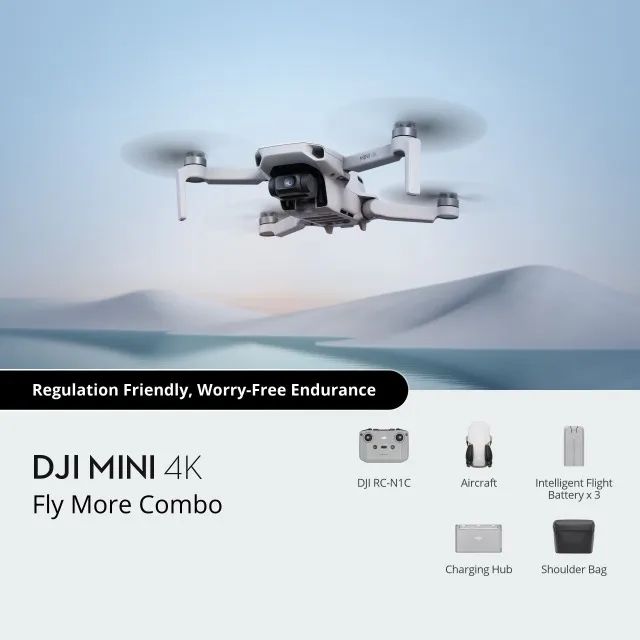 Drone DJI Mini 4K Fly More Combo - Novo, Original, Importado - Foto 2