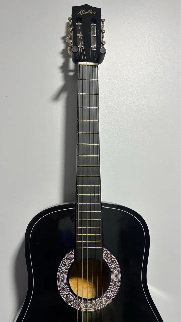 Violão Kauthon preto  - Foto 5