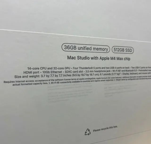APPLE MAC STUDIO   M4 MAX  - Foto 2