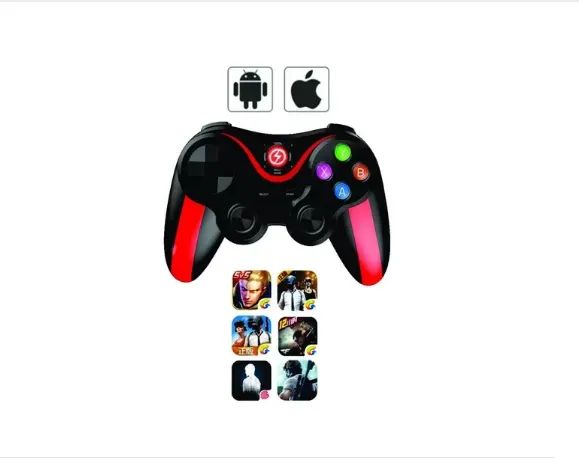 CONTROLE BLUETOOTH GAMEPAD 2.4G VERDE PS-022 - Foto 2