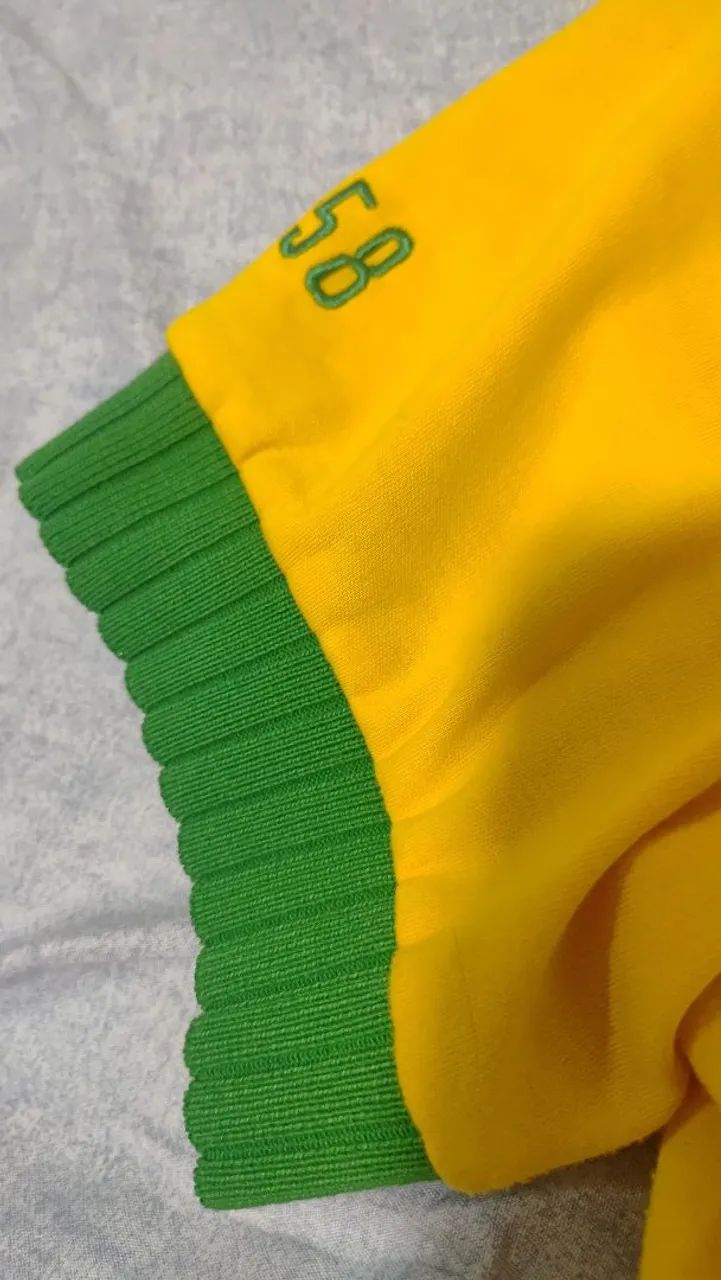 Camisa Polo brasil 1958 - Foto 5