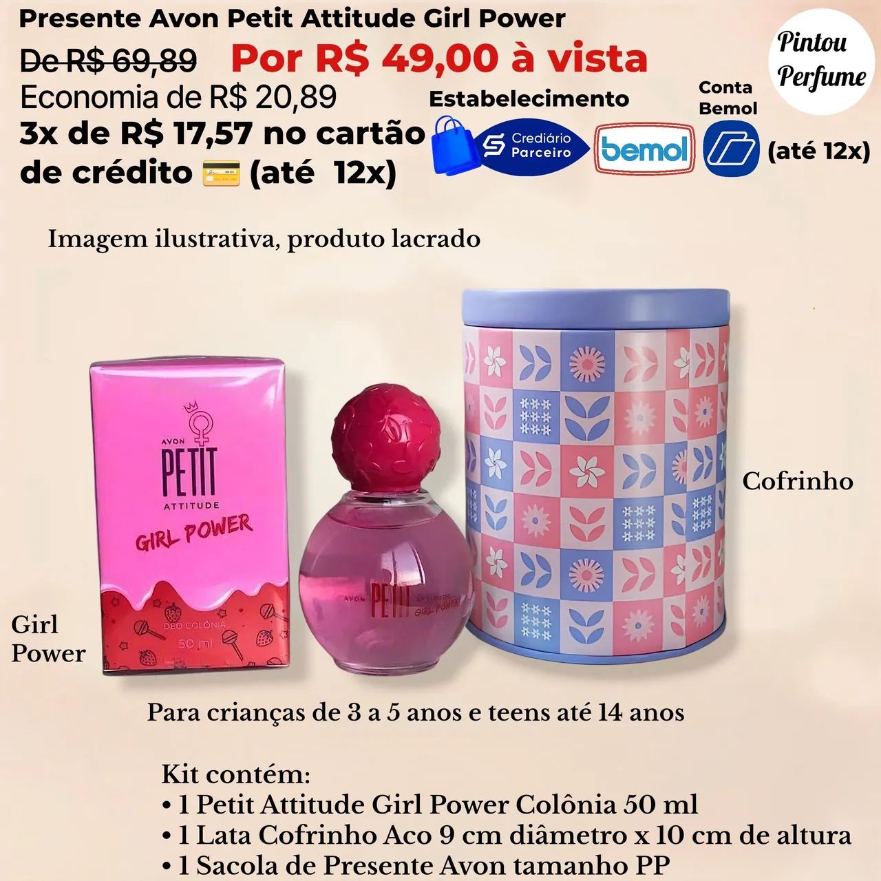 Kits Petit Avon em Promoção - Foto 3