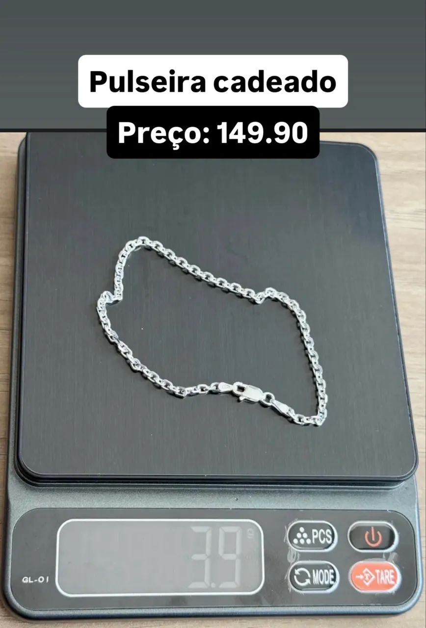 Pulseiras de prata 