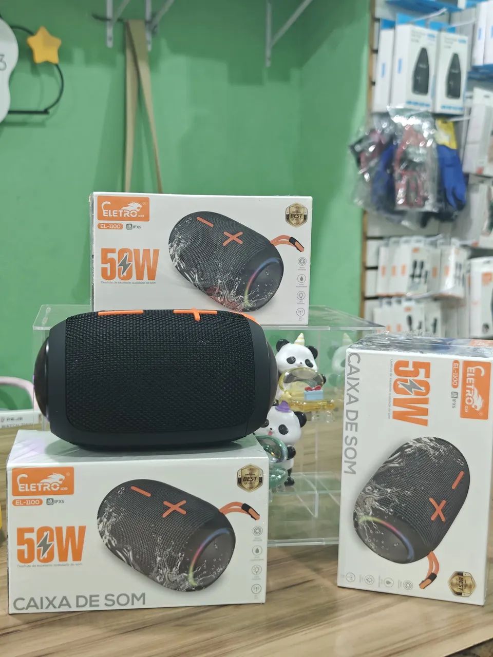 Caixa de som Bluetooth 50W ? ENTREGA A DOMICÍLIO 