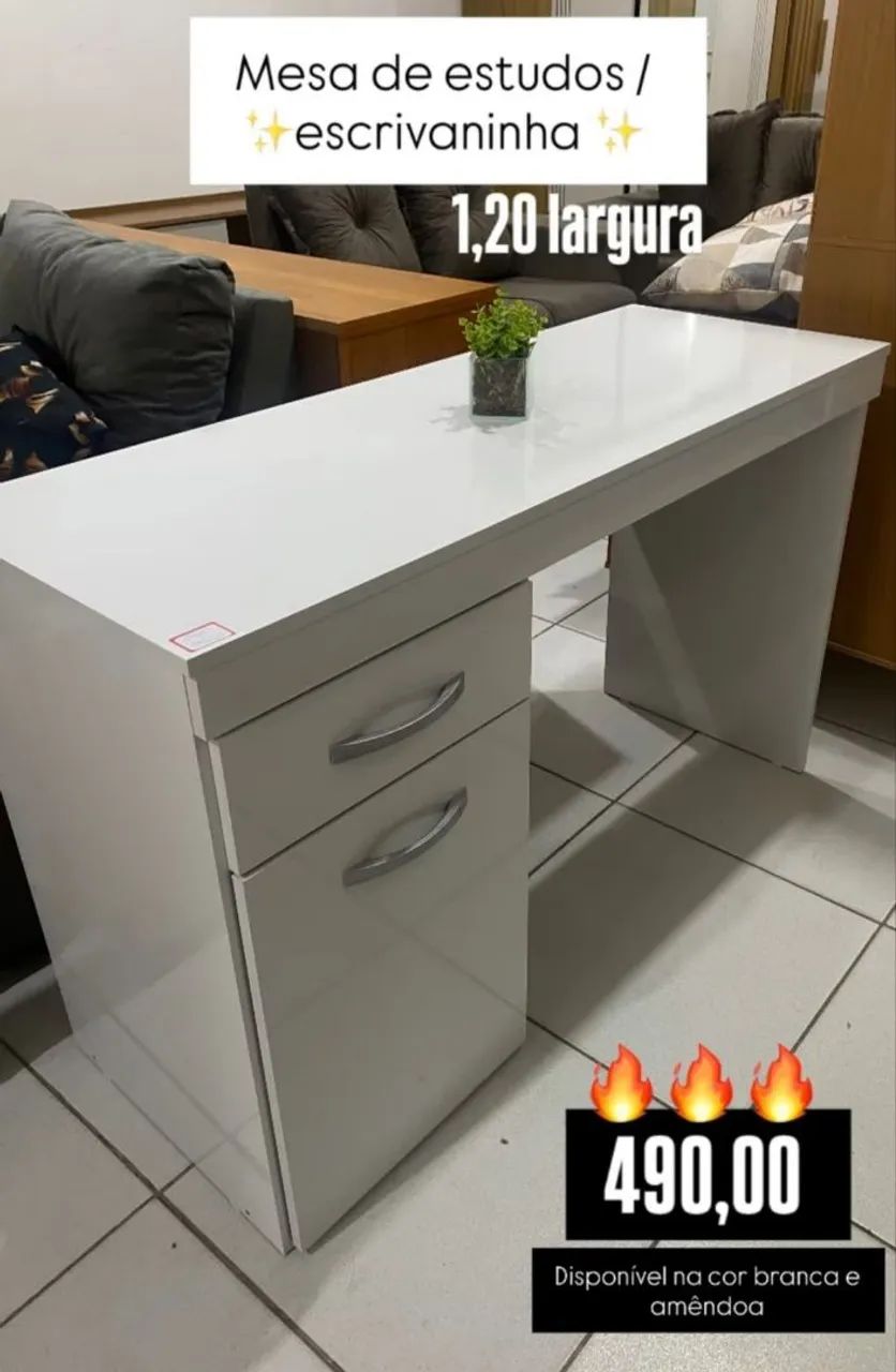 Mega promoção de Mesa de Estudos Com gaveta
