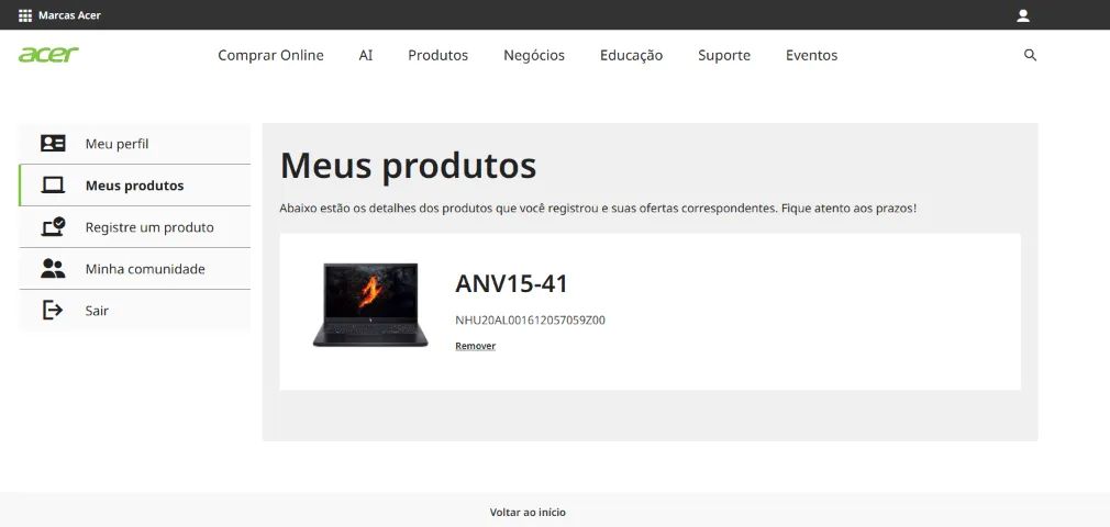 Notebook Nitro V15 Ryzen 7 com 4050 - Foto 2