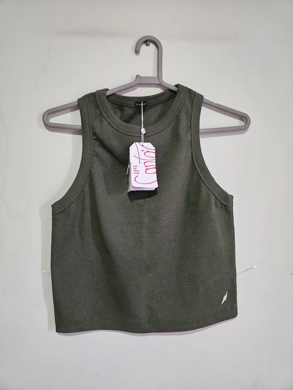 Blusa Cantão verde musgo