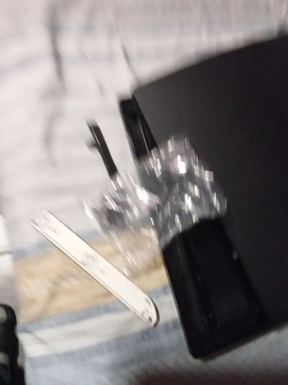 Carcaça ps3 slim original em bom estado - Foto 4