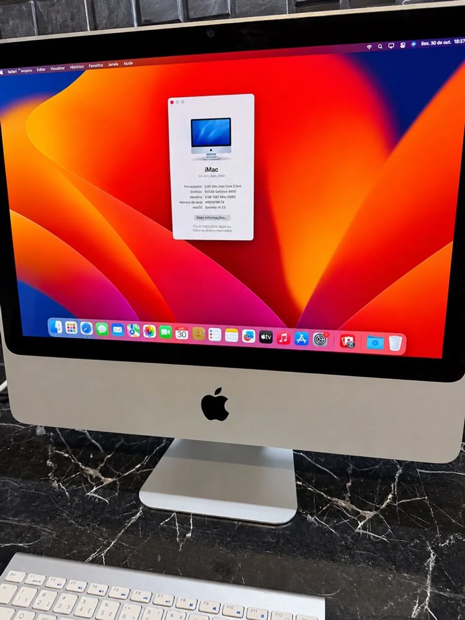 iMac Apple 8 GB de RAM, Todo perfeito 
