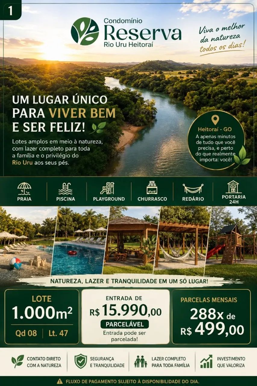 Vendo Chácara de 1.000 metros  - Foto 2