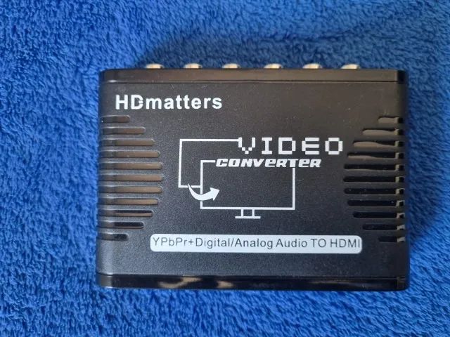 Conversor Adaptador Video Componente Rca Y Pb Pr Para Hdmi