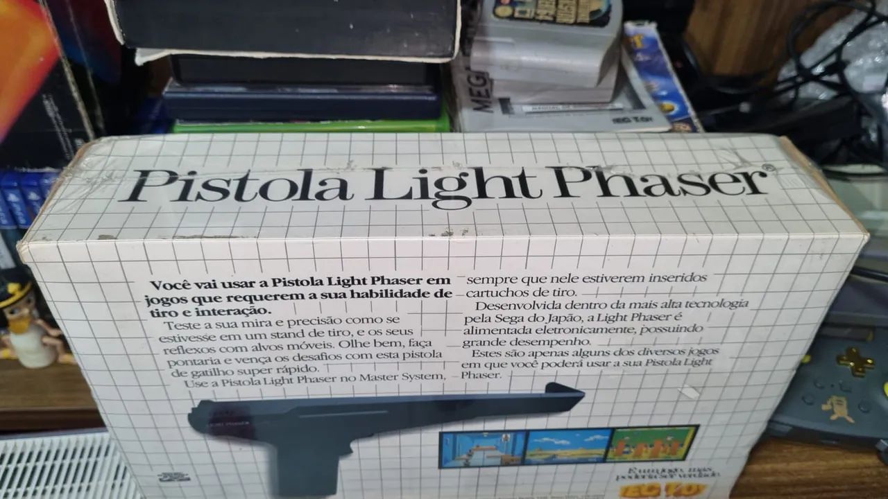 Light phaser Master system lacrada - Foto 3