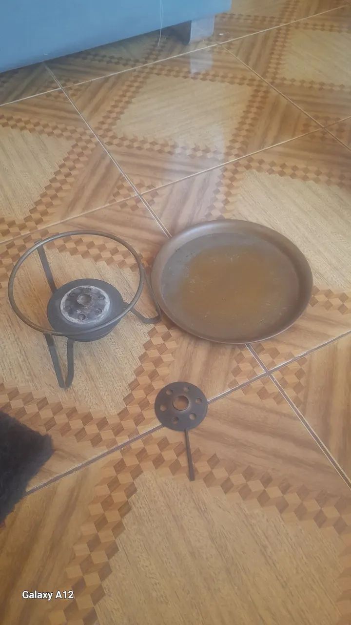 Rechaud de cobre Antigo 1.400 mi (usado) - Foto 2