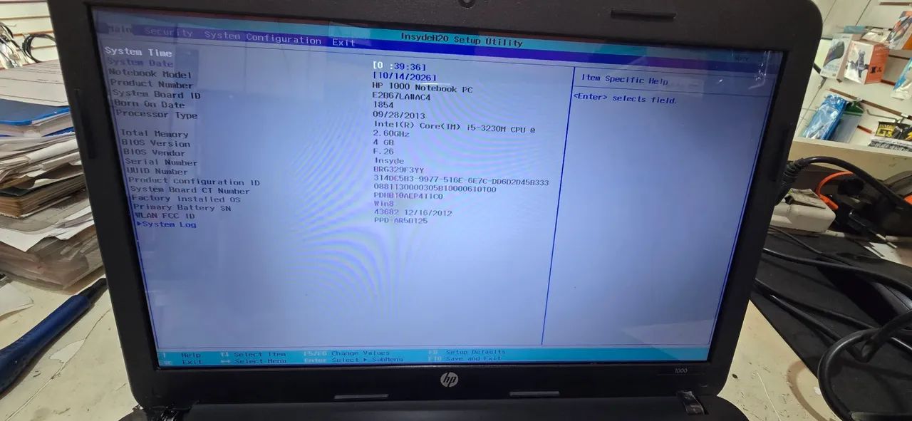 Notebook HP 1000 - Foto 4