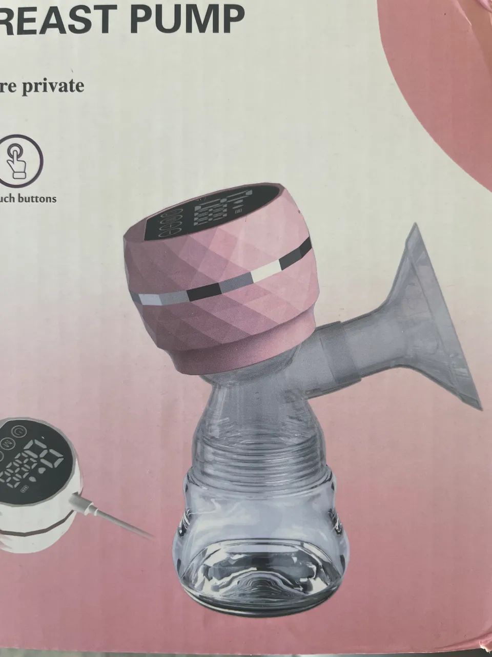Bomba elétrica de amamentação 