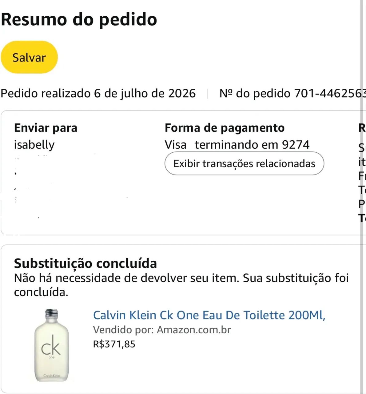 Vendo perfume CK ONE 200ml original - Foto 4