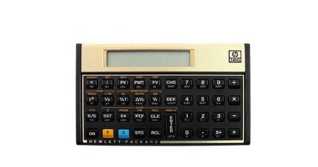 Calculadora hp 12c platinum financeira
