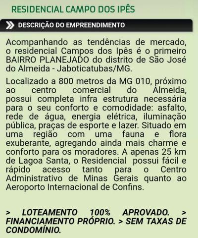 Campo dos ipês lote de 1.000m² com excelente topografia (Financio no boleto) - Foto 14