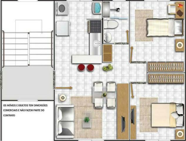 Cond. Viver Ananindeua - Belo Apto 2/4 a R$ 60 mil - Foto 5