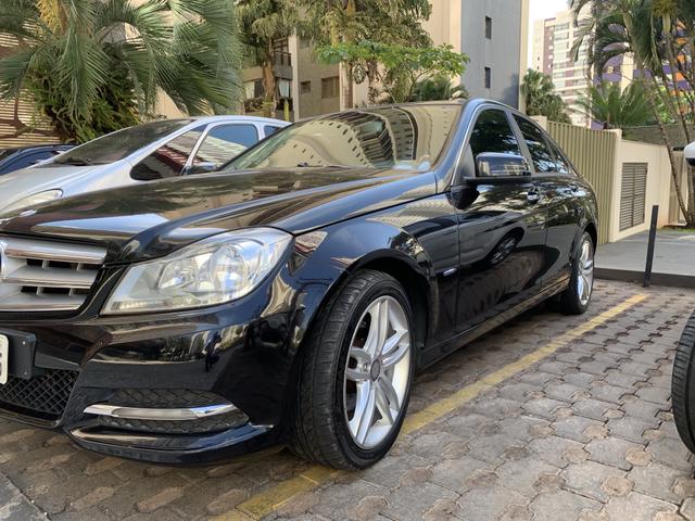 Mercedes c 180 turbo preta 2012 - Foto 6