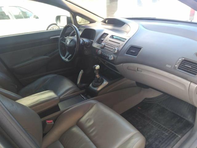 New Civic 2007 com couro e GNV - Foto 4