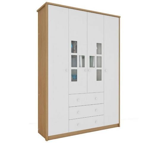 Frete Grátis * Quarto de bebê roupeiro Biel + Bibox e Berço - Maria - Foto 4