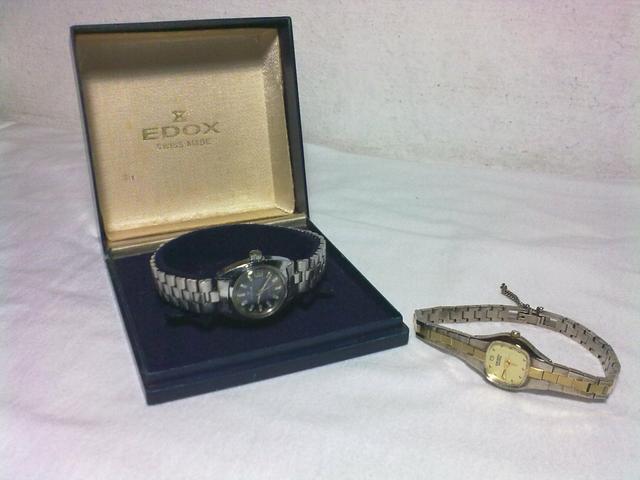 Relógio Edox e Orient Quartz