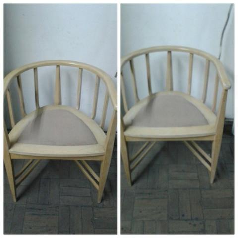 Poltronas em madeira para sala de estar - Foto 5