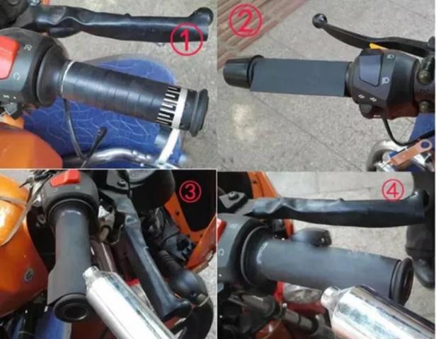 Manopla Aquecida Quente Universal xre 300 cbr 300 triste ybr cg titan fazer 250 - Foto 2