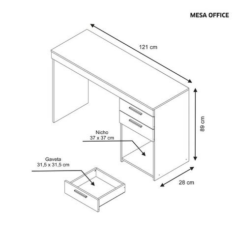 Oferta ! Mesa Home escritório - 3 cores ( Black friday) - Foto 4