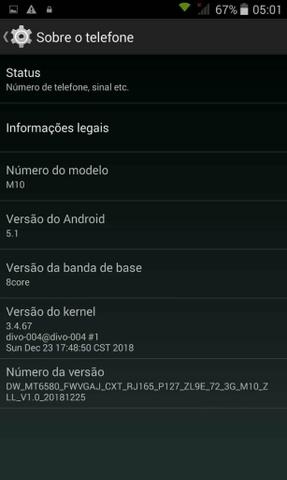 Celular M10 vendo