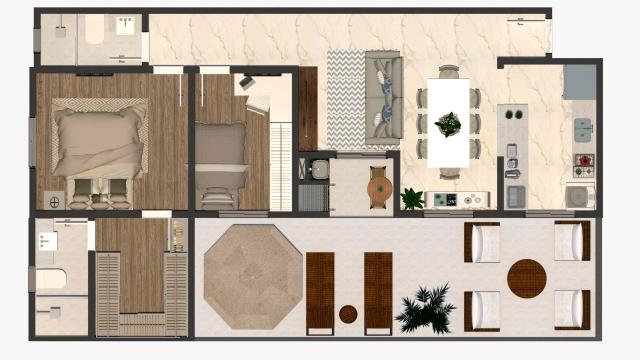 Apartamento Garden Suspenso Capão Raso - Foto 4