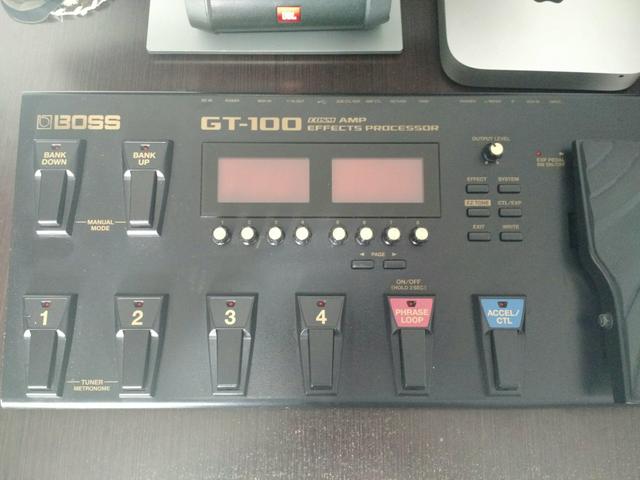 Boss GT100 Zerada!
