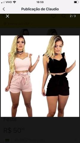 Lote de roupas novas