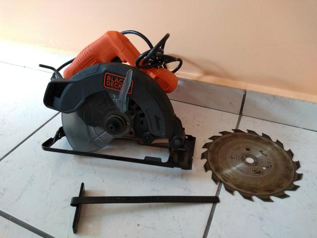 Serra circular manual black&decker