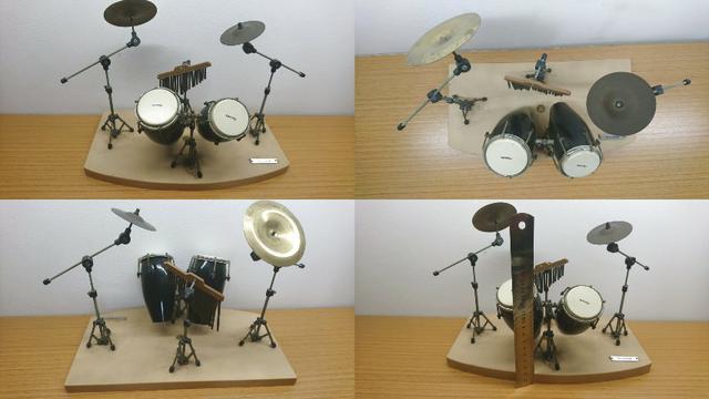 Miniatura Bumbo Bateria Instrumento Musica Decoração Casarot - Foto 2