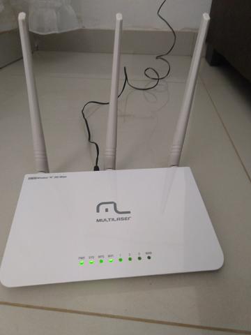 Roteador Wireless 3 Antenas Multilaser Barato! - Foto 5