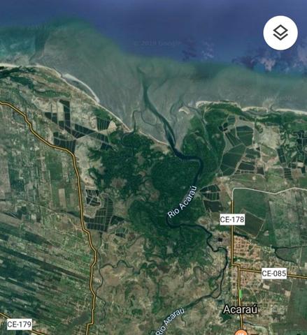 Terreno para fazenda de camarões - 40 hectares de espelho de água -COTA para investidor