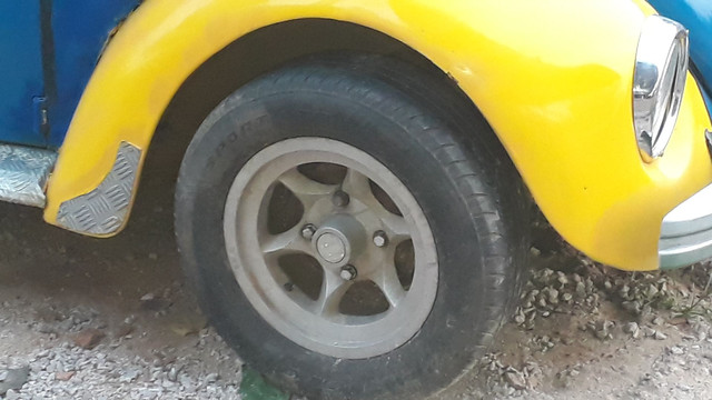 Roda gaucha fusca aro 14 - Foto 4