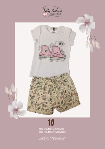 Roupa infantil para passeio - Foto 3