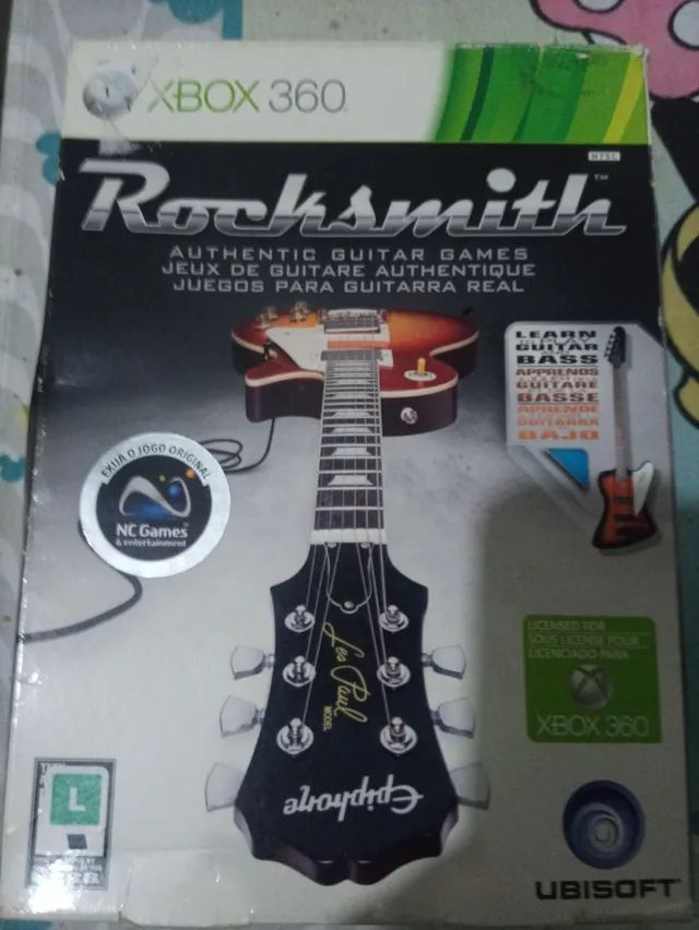 Rocksmith Guitar and Bass Somente jogo Xbox 360 - Game Games