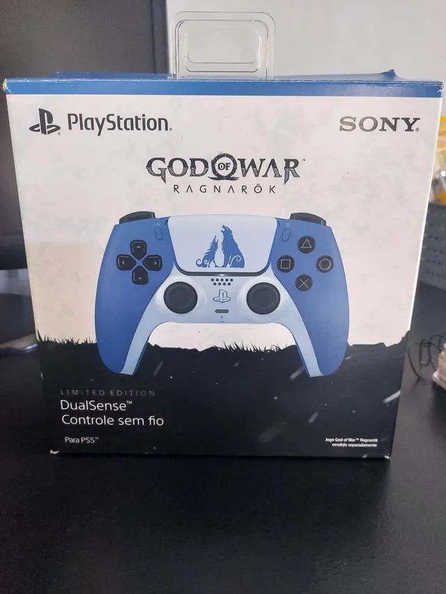 Controle PS5 sem fio DualSense Edição Limitada God of War