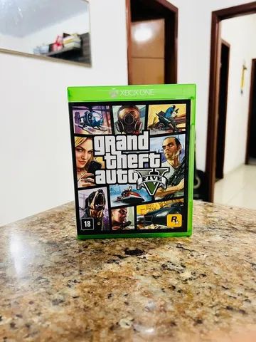 Jogo Gta 5 - Grand Theft Auto V Xbox One s Midia física