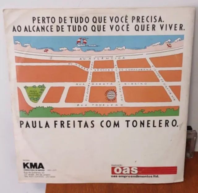 Album Promocional Oas Copacabana Century - Lp Disco De Vinil - Foto 2