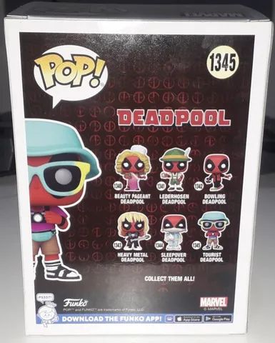 Funko Original Americano Tourist Deadpool - Novo - Foto 2