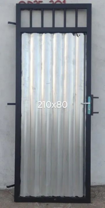 Porta de aço ondulado - Foto 4