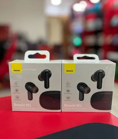Fone Bluethoot Baseus M1 c/ ANC - Novo - Infinity Eletronics & Games