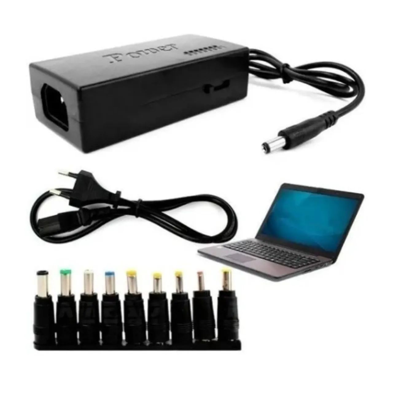 Fonte Carregador Universal Multi Plugues 12V para Notebook, Câmera, Tablet - Foto 4